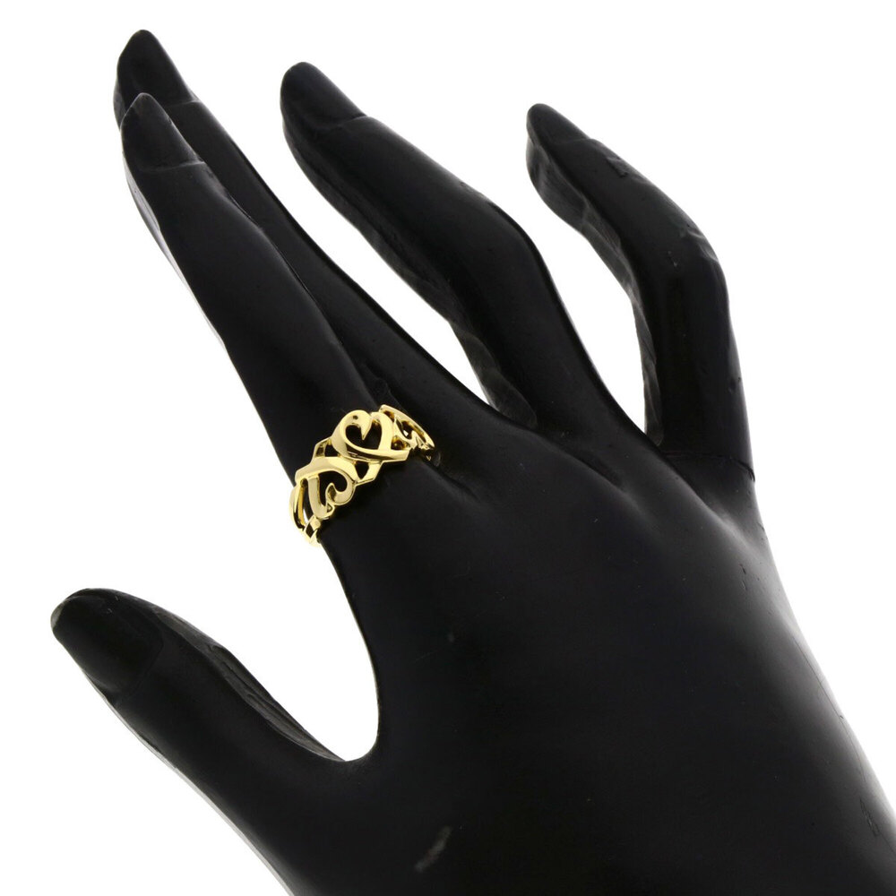 TIFFANY 18k Gold Heart Ring - Picture 7 of 7